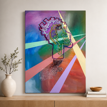"UNIVERSE MEETS HEAD"